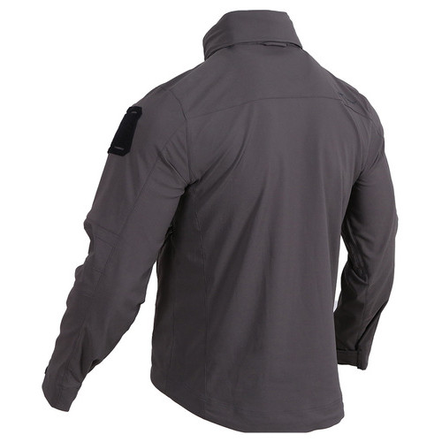 Куртка ветровка Emerson вітрозахисна Blue label fog windproof soft-shell Сіра S фото №4