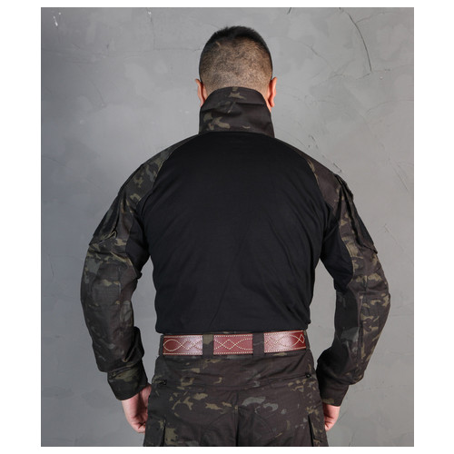 Тактична бойова сорочка Emerson Gen3 Чорний мультикамуфляж M фото №2