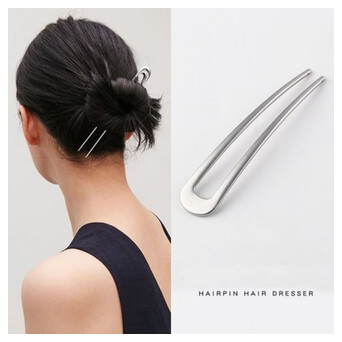 Елегантна шпилька для пучка волосся Класика (C-8821) фото №4