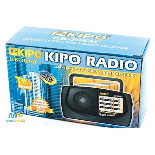 Радіоприймач FM радіо KIPO KB 308AC (77700656) фото №2