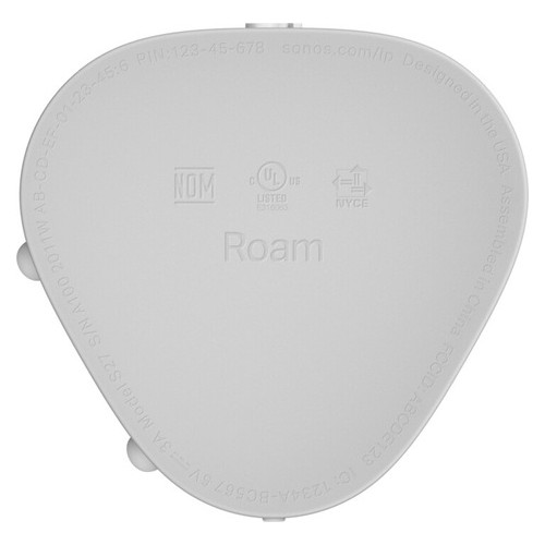 Портативна акустична система Sonos Roam, White (ROAM1R21) фото №10