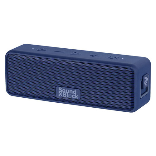 Акустична система 2E SoundXBlock TWS MP3 Wireless Waterproof Blue (JN632E-BSSXBWBL) фото №7