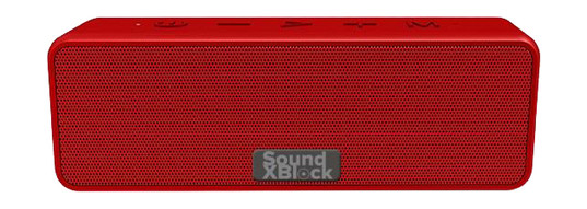 Акустична система 2E SoundXBlock TWS MP3 Wireless Waterproof Red (2E-BSSXBWRD) фото №1