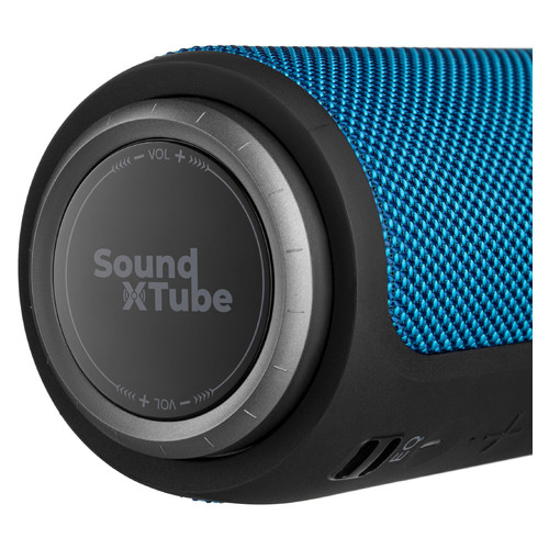 Акустична система 2E SoundXTube TWS MP3 Wireless Waterproof Blue (2E-BSSXTWBL) фото №4
