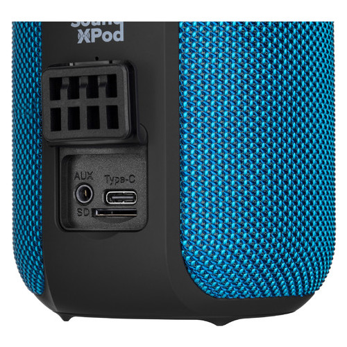 Акустична система 2E SoundXPod TWS MP3 Wireless Waterproof Blue (2E-BSSXPWBL) фото №4