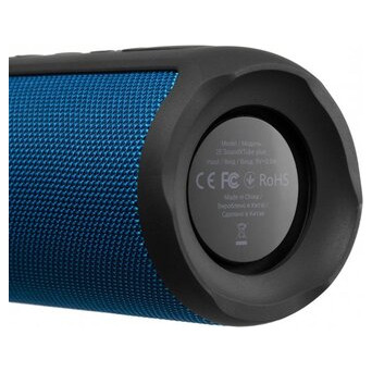 Акустична система 2E SoundXTube Plus TWS MP3 Wireless Waterproof Blue (2E-BSSXTPWBL) фото №5