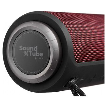 Акустична система 2E SoundXTube Plus TWS MP3 Wireless Waterproof Red (2E-BSSXTPWRD) фото №4