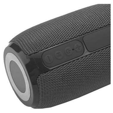 Bluetooth-колонка TG653 с RGB підсвітком , speakerphone, радіо, black (9955) фото №4
