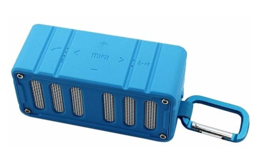Портативная акустика Mifa F6 Outdoor Bluetooth Speaker Blue фото №2