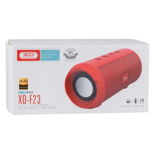 Колонка XO F23 Bluetooth Speaker Червоний фото №1
