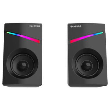 Акустическая система GamePro GS290 RGB USB Black (GS290) фото №1