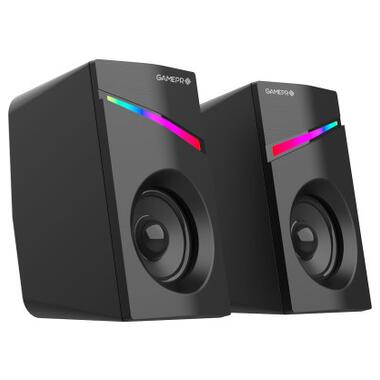 Акустическая система GamePro GS290 RGB USB Black (GS290) фото №2