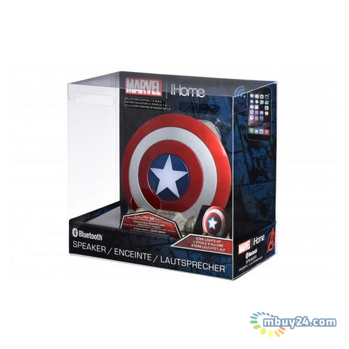 Акустична система eKids iHome Marvel Captain America (VI-B72CA.11MV7) фото №4