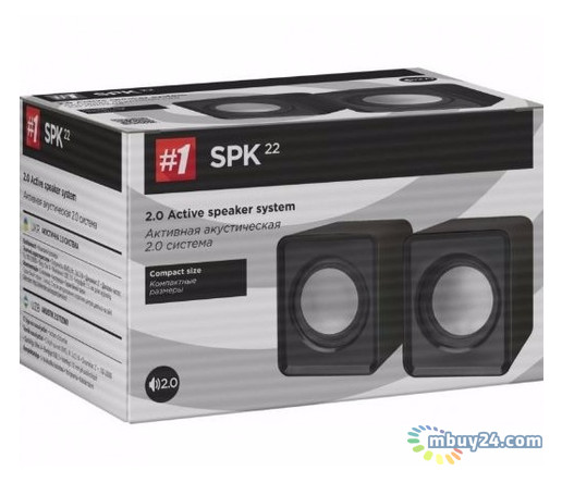 Акустична система Defender SPK 22 2х 2.5 W USB Black (65503) фото №2