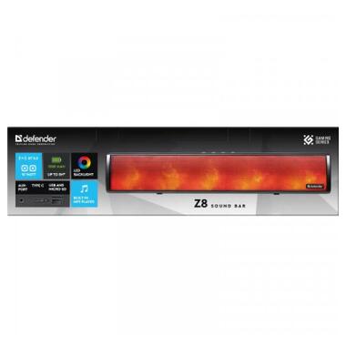 Акустическая система Defender Soundbar Z8 Black (65118) фото №5