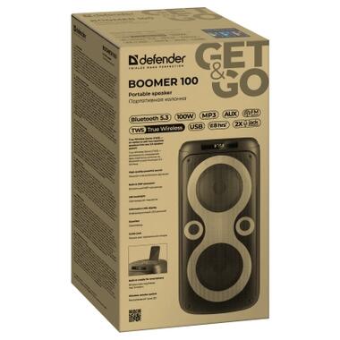 Акустическая система Defender Boomer 100 Black (65099) фото №9