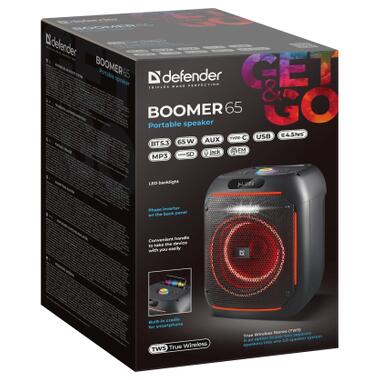 Акустическая система Defender Beatbox 65 Black (65265) фото №12