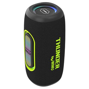 Портативная колонка WIWU 40W Thunder Wireless Speaker H7 Black (6976975615805) фото №5