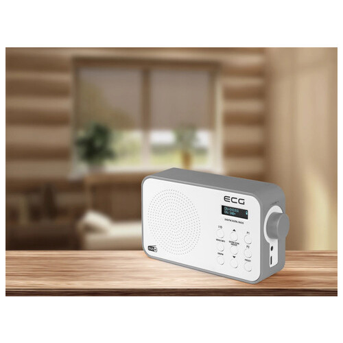 Радіоприймач ECG RD-110-DAB-White 16х5.6х9.6 см фото №4
