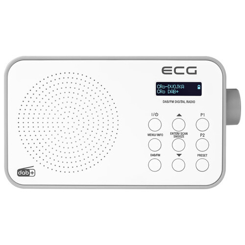 Радіоприймач ECG RD-110-DAB-White 16х5.6х9.6 см фото №6