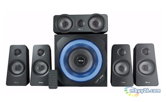 Акустика Trust GXT 658 Tytan 5.1 Surround Speaker System фото №1