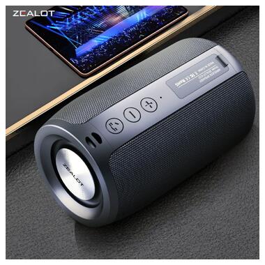 Портативная Bluetooth-колонка ZEALOT S32 5 Вт с аккумулятором 2000 мАч Черная фото №2