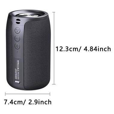 Портативная Bluetooth-колонка ZEALOT S32 5 Вт с аккумулятором 2000 мАч Черная фото №3