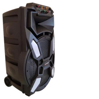 Акумуляторна акустична система XPRO QS-A1505 колонка валіза 150Вт USB, SD, FM радіо, Bluetooth, мікрофон, ДК (QS-A1505) фото №4