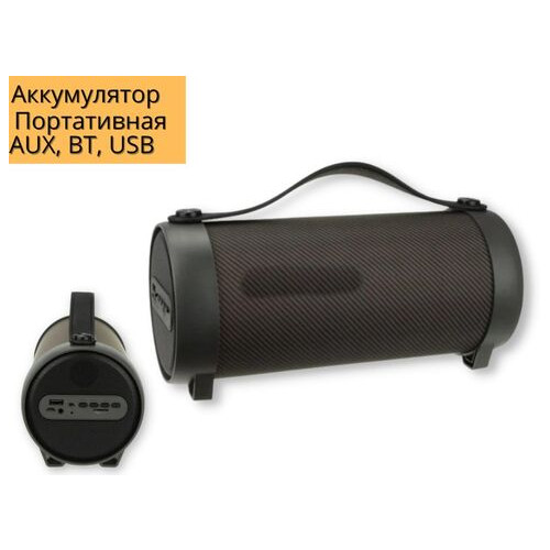 Портативна колонка XPRO S11F 15W USB, AUX, FM, Bluetooth Black (S11F BT) фото №2