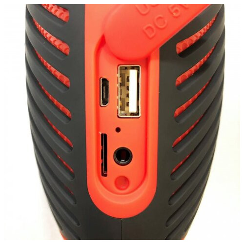 Портативна колонка XPRO P5 10Вт USB, AUX, FM, Bluetooth червона (P5) фото №4