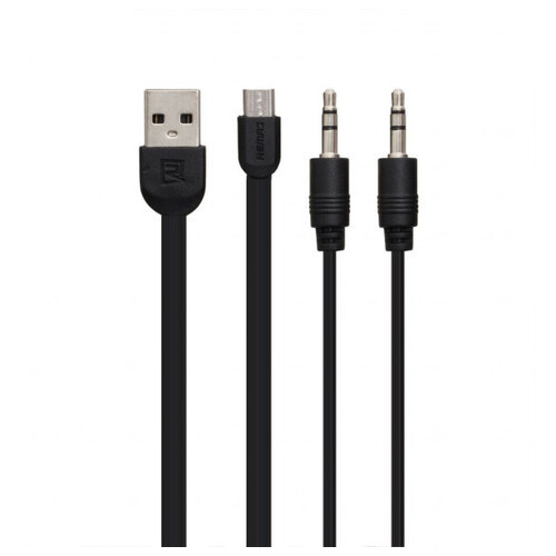 Портативна колонка XPRO RB-M33 10Вт USB, AUX, FM, Bluetooth чорна (ЦУ-00024662) фото №5
