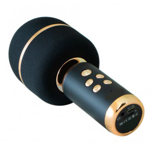 Портативна колонка караоке-мікрофон XPRO D36 10Вт USB, AUX, Bluetooth чорна (ЦУ-00035213-mms) фото №4