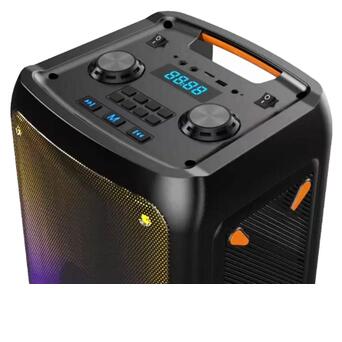 Портативная колонка  бумбокс XPRO GT-5050 валіза 100Вт, USB, SD, FM радіо , Bluetooth, 2 мікрофона , ДУ (MER-15064) фото №4