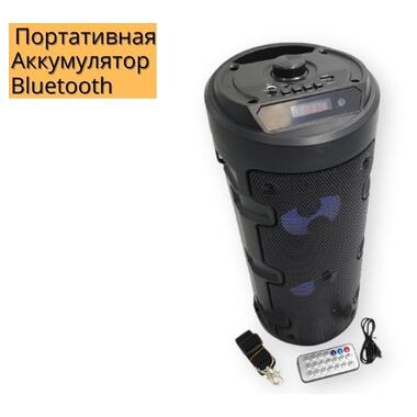 Колонка портативна XPRO ZQS-4210 чемодан  12Вт  USB, SD, FM радио, Bluetooth, ДУ фото №3