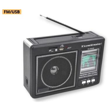 Портативна колонка радіоприймач аналоговий XPRO RX-99UAR USB, FM радіо, чорний (lp-74603_682) фото №2