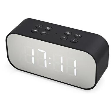 Мобильная колонка с часами S15 BT черного цвета XPRO. (43657-S15 BT_166) фото №3