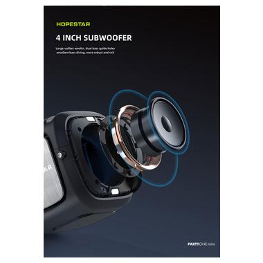 Портативная колонка 20 Вт XPRO Hopestar Party One Mini 41754-PARTY ONE MINI_760 фото №4