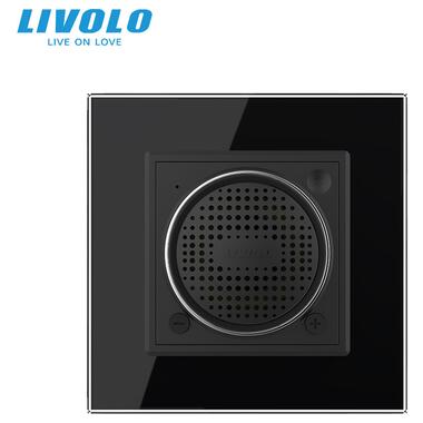 Bluetooth 5.0 колонка Livolo чорний(VL-C7-FCF-2BP) фото №3