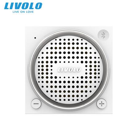 Bluetooth 5.0 колонка Livolo білий (VL-FCF-2WP) фото №3