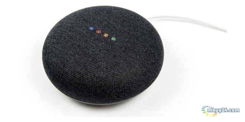 Портативна акустика Google Home Mini Charcoal фото №2