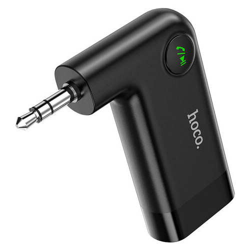 Беспроводной приемник Hoco E53 Dawn sound AUX BT5.0/145mAh Black фото №1
