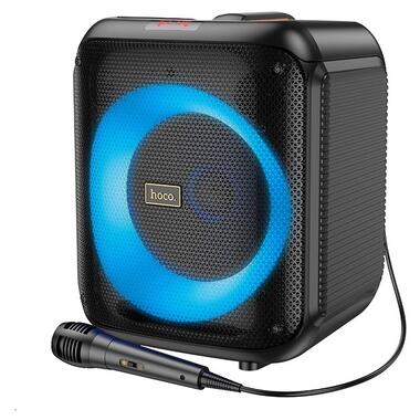 Портативна колонка Hoco HA1 Graceful outdoor BT speaker Black (6931474799951) фото №1