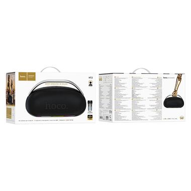 Портативная колонка HOCO HT2 Melody portable BT speaker Black (6942007672153) фото №2