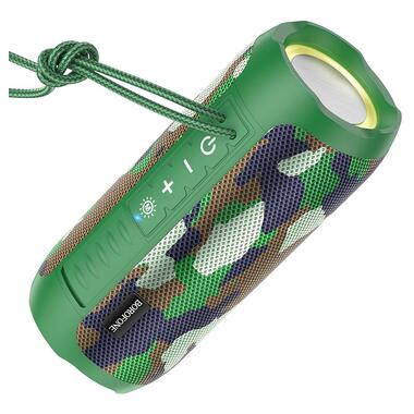 Портативная колонка Borofone BR21 Camouflage Green (BR21CG) фото №1