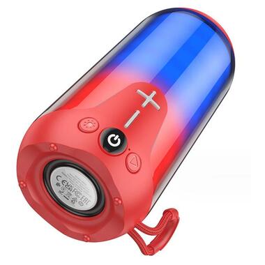 Bluetooth Колонка Borofone BR33 Pulse color sports Red фото №2