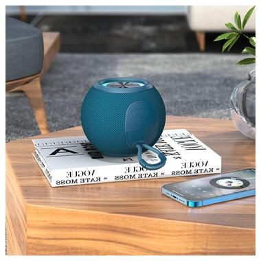 Портативная колонка BOROFONE BR23 Sound ripple sports BT speaker Dark Blue (6974443385526) фото №3