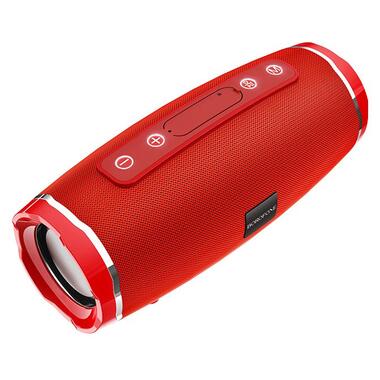 Портативная колонка BOROFONE BR3 Rich sound sports wireless speaker Red (6931474715586) фото №1