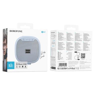 Портативная колонка BOROFONE BR47 Star sports BT speaker Blue Star (6941991118142) фото №2