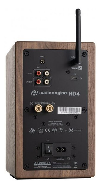 Акустична система Audioengine HD4 Walnut фото №4