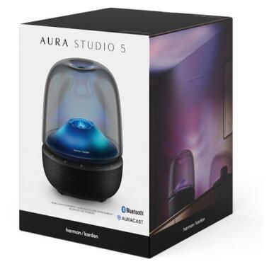 Акустическая система Harman Kardon Aura Studio 5 White/Silver (HKAURAS5WFBSEP) фото №6